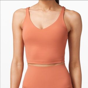 NWT Lululemon Align Tank rustic coral size 8